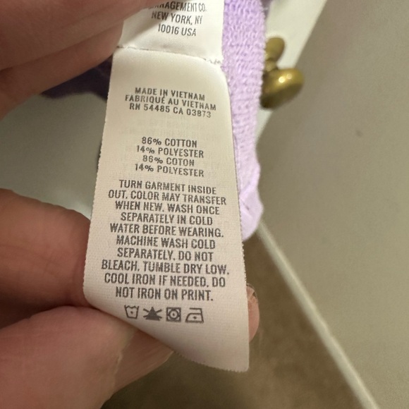 Aerie Purple Oversized Sweatshirt - Picture 7 of 8